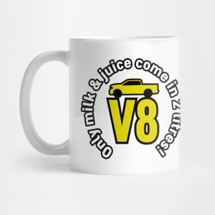 V8 engine pickup truck Mug